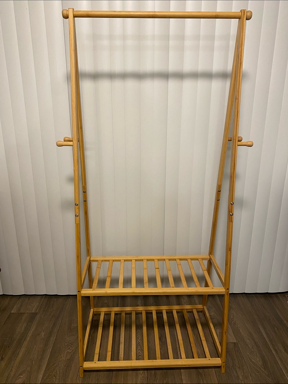 Wooden Garment Rack - Picture 3 of 14